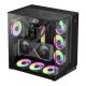 4. GameMax NEX C56 VC BK zabezpieczenia & uchwyty komputerów Midi Tower Czarny
