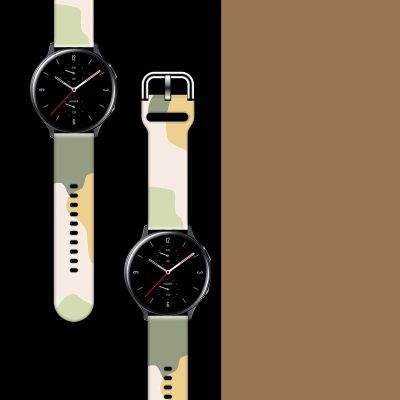 3. Pasek Strap Moro do Samsung Galaxy Watch 45 / 46 / 47 mm silikonowa bransoletka opaska do zegarka - wzór 14