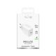 2. Ładowarka sieciowa Puro PROLITE 20W USB-C - biała