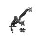 Equip 650131 uchwyt / stojak do monitorów 81,3 cm (32") Biurko Czarny