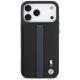 3. Etui BMW M Perforated Stripe Logo MagSafe na iPhone 17 Pro Max - niebieskie