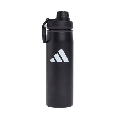 Bidon adidas Metal Bottle Screw Top 0.6 l czarna KC6412