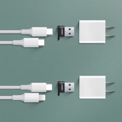 7. Adapter Ugreen US280 50568 USB-C 3.1 (żeński) / USB-A 2.0 (męski) - czarny