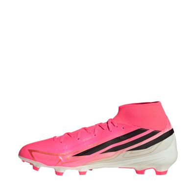 5. Buty piłkarskie adidas F50 Hyperfast League Mid FG różowe KJ6714