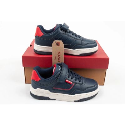 8. Levi's buty dziecięce sportowe John SE granatowe na rzep wygodne