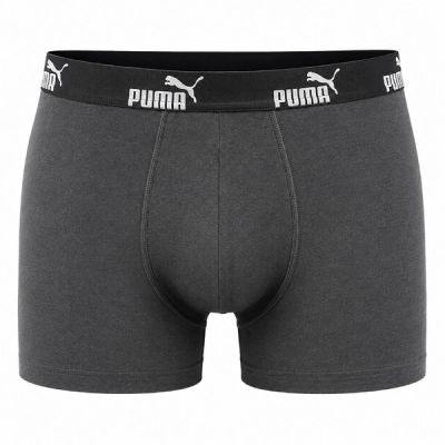 3. Puma bokserki majtki męskie Boxershorts 6PAK czarne zielone szare