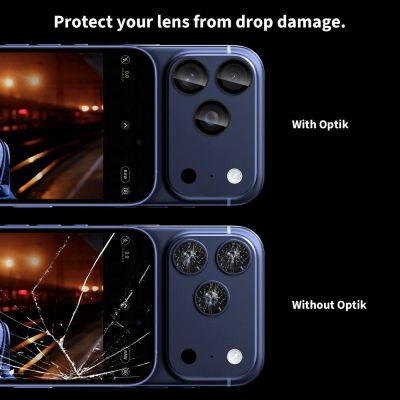 4. Osłona aparatu Tech-Protect Camring Fit+ na iPhone 14 Pro / Max / 15 Pro / Max / 16 Pro / Max / 17 Pro / Max - srebrna