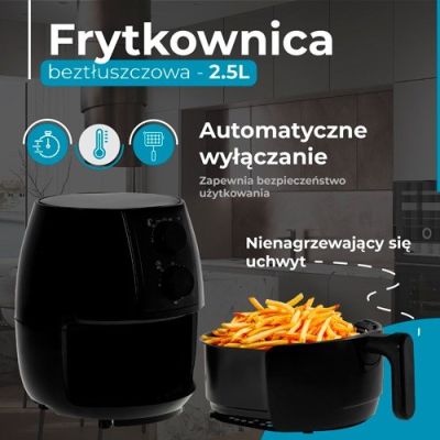 24. Frytkownica beztłuszczowa ADLER AD 6312