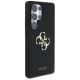 4. Etui Guess Silicone Big 4G Logo Bottom Script na Samsung Galaxy S25 Ultra - czarne