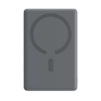 4. Powerbank Joyroom JR-PBM08 5000mAh 20W ultracienki z ładowaniem indukcyjnym - szary