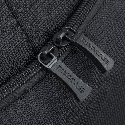 16. RIVACASE TORBA NA LAPTOP 17,3" TEGEL, CZARNA, MATERIAŁ WODOODPORNY, KIESZENIE NA TABLET 10,1", SMARTFON, DOKUMENTY, AKCESORIA