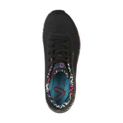 2. Skechers damskie buty UNO LOVING LOVE 155506 BBK