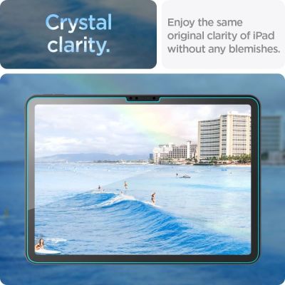 2. Szkło hartowane Spigen Glas.tR EZ Fit na iPad Air 11" 2024