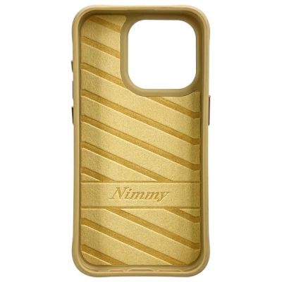 5. Etui Nimmy Cool&Cute 2.0 Cat na iPhone 15 Pro - zielone
