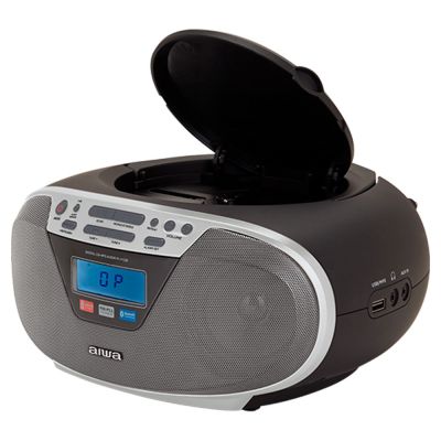 3. AIWA boombox BBTU-400SL CD/FM RDS/USB/BT srebrny