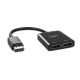 4. Lindy 38430 huby i koncentratory DisplayPort 21600 Mbit/s Czarny