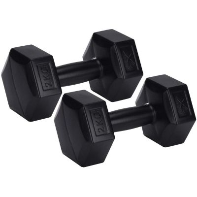 10. ZESTAW HANTLI KOMPOZYTOWYCH 2x2KG XQMAX