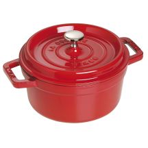 Garnek żeliwny okrągły Staub - Czerwony, 2.2 ltr