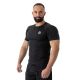 18. Rashguard krótki rękaw czarny BlackRS - S