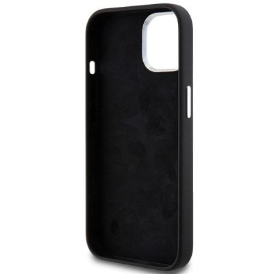 7. Etui BMW Signature Liquid Silicone MagSafe na iPhone 15 Plus - czarne