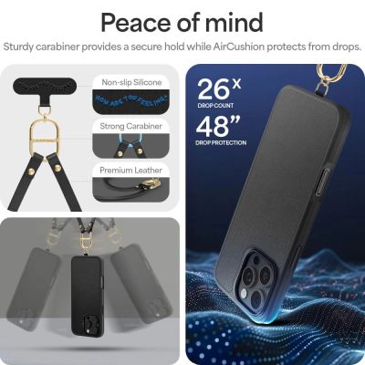 9. Etui Spigen Cyrill Kajuk na iPhone 16 Pro - czarne