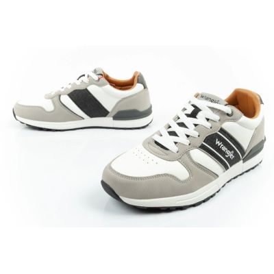 8. Wrangler buty sportowe męskie sneakersy Wylie modne wygodne lekkie szare