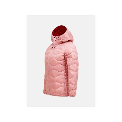 3. Kurtka damska puchowa PEAK PERFORMANCE W Helium Down Hood Jacket kolor różowy