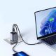 3. Ładowarka sieciowa Ugreen Nexode N Series X525 45W GaN 1x USB-A 1x USB-C - czarna