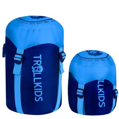 6. Śpiwór pod namiot turystyczny dla dzieci Trollkids Fjell Dreamer outdoorowy czarny (950-100)