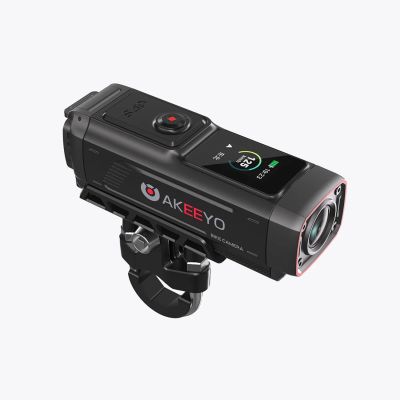 3. Kamera sportowa AKEEYO 730Pro wideorejestrator 4K na kierownicę rower motocykl - czarna