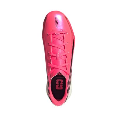 4. Buty piłkarskie dla dzieci adidas F50 Hyperfast League FG różówe HQ5161