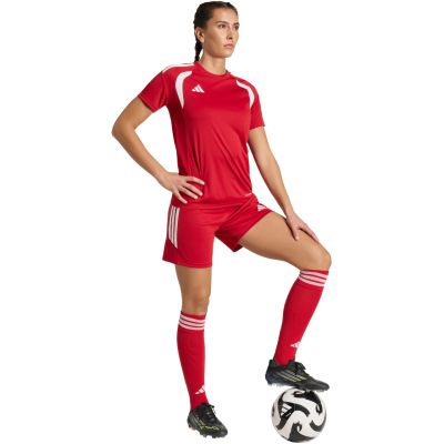 7. Spodenki damskie adidas Tiro 26 League czerwone KA8810