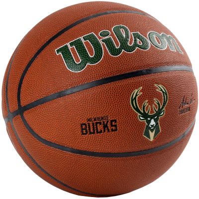 4. Piłka Wilson Team Alliance Milwaukee Bucks Ball WTB3100XBMIL 