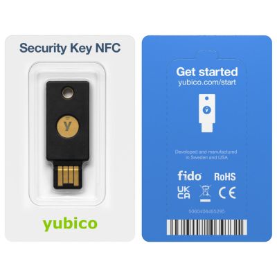 3. Klucz Sprzętowy Yubico Security Key NFC by Yubico (USB-A)