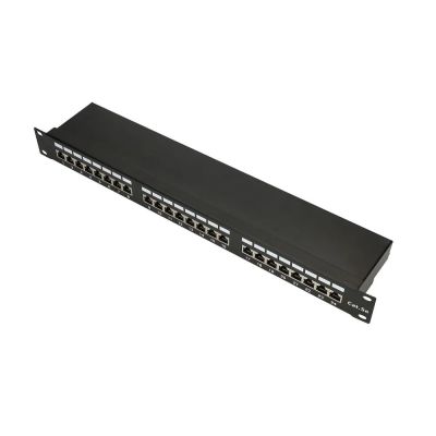 4. Extralink Patchpanel CAT5E STP V2 24 porty