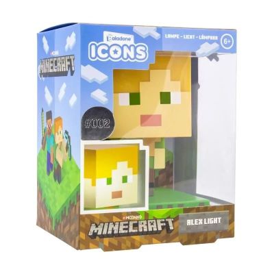 2. LAMPKA ICONS MINECRAFT - ALEX