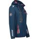 2. Kurtka softshell Geographical Norway (WU4009F/GN NAVY/F.-PINK)