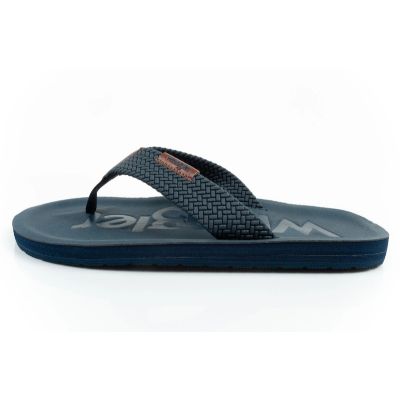2. Wrangler buty klapki męskie laczki Zane Flipflop granatowe japonki