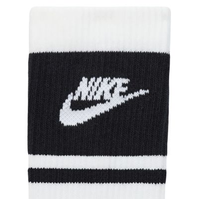 4. Skarpety Nike Everyday Elevated Crew 3 pary biało-czarne IM7949 901