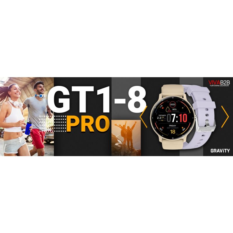 8. Smartwatch Gravity GT1-8 PRO