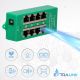 13. Extralink Gigabit PoE Injector 4 Portowy Aktywny, 4 porty Gigabit 802.3at/af, Mode A