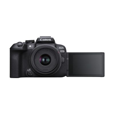 2. Canon EOS R10 + RF-S 18-45mm F4.5-6.3 IS STM Bezlusterkowiec 24,2 MP CMOS 6000 x 4000 px Czarny