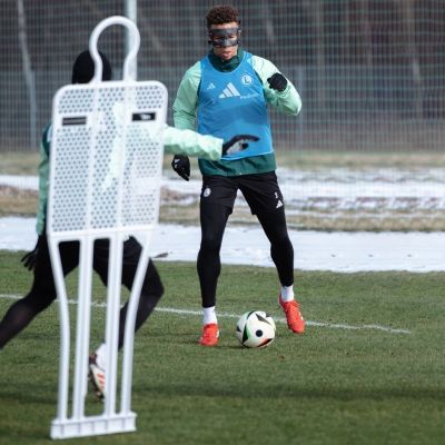 108. Mur piłkarski PRO 180 cm - NYLON