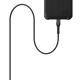3. Kabel Urban Armor Gear Kevlar - 1,5 m - Błyskawica - USB C - Męski - Męski - Szary