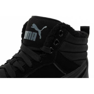 6. Puma buty męskie Rebound Street czarne za kostkę ocieplane