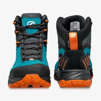 3. Buty rush trk gtx-pagoda blue-mango-42 SCARPA