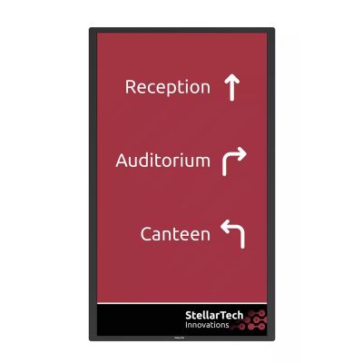Philips Signage Solutions 32BDL5150I/00 signage display Płaski panel Digital Signage 80 cm (31.5") Wi-Fi Quad HD Czarny Procesor wbudowany Android