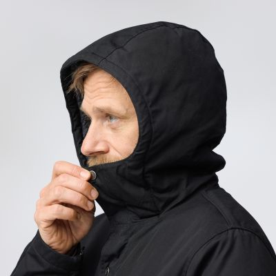 10. Kurtka zimowa outdoorowa męska Fjällräven Greenland Winter Jacket M Dark Navy granatowa (F87122-555)
