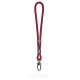 3. Smycz Tech-Protect C11S Rope Wrist Strap do telefonu - burgundowa