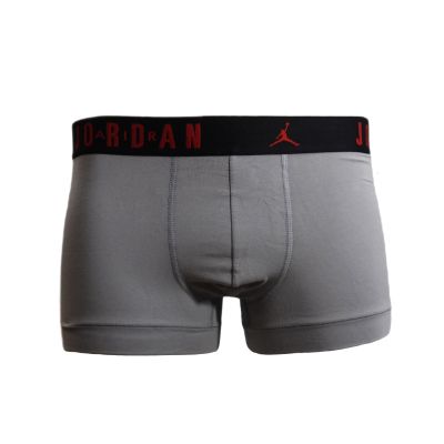 2. Bokserki męskie Air Jordan Flight Cotton Core Boxer 3-pack Grey/Black/White - JM0693-F66